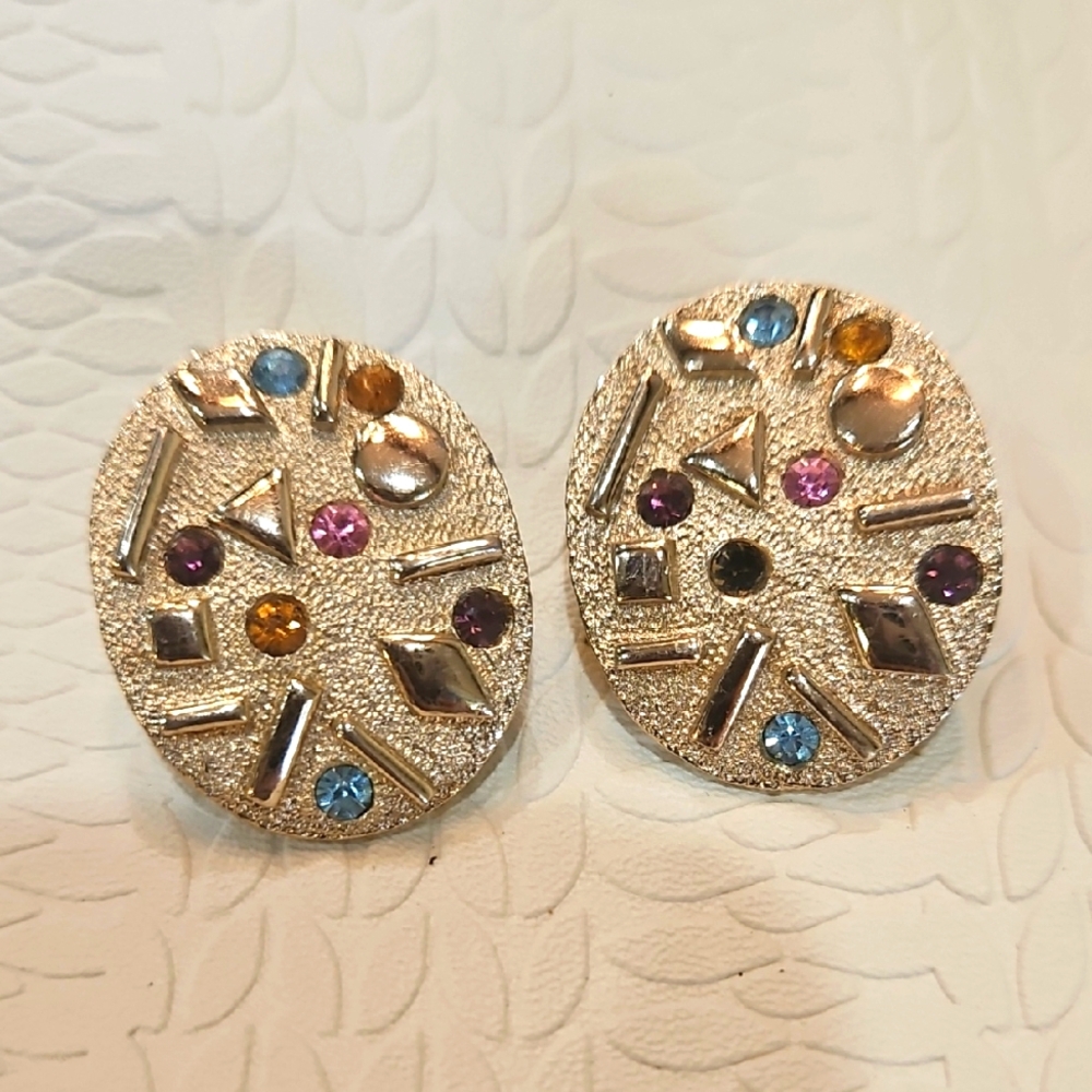SARAH COVENTRY SULTANA EARRINGS CLIP VINTAGE‎ EARRINGS JEWELRY